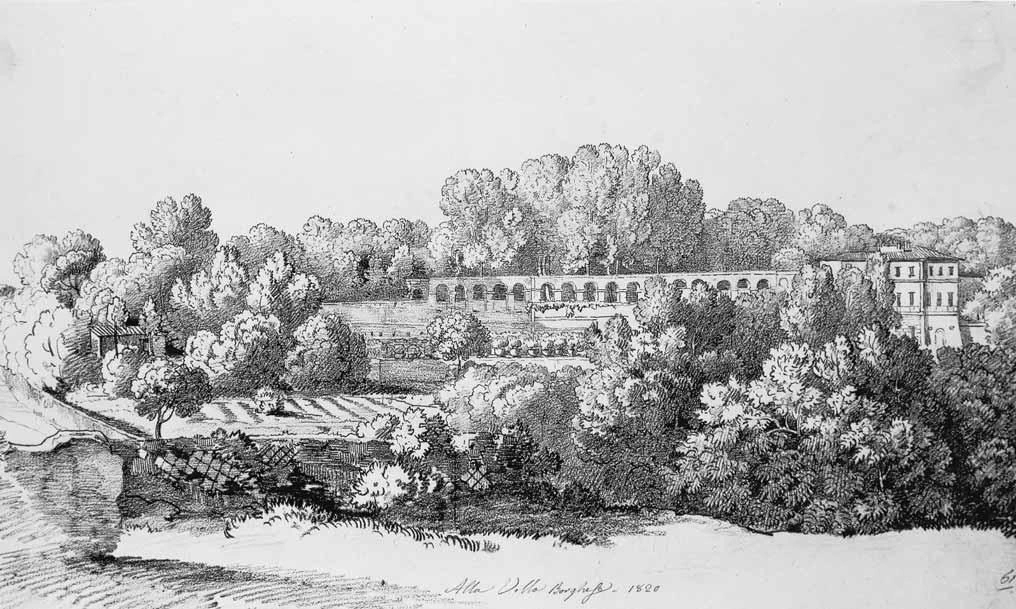 Luigi Basiletti-25-Alla Villa Borghese, 1820